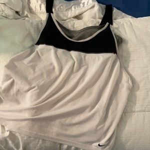 Nike built in bra tank top